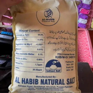 white hamalayan salt 5kg sack