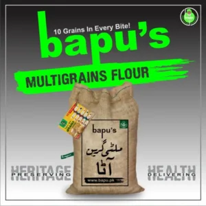 bapu's multigrain flour (atta).