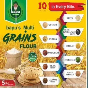 bapu's multigrain flour (atta)
